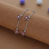 Baby Blossom Drop Anklet (0 - 6months)