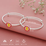 Iron Man Adjustable Silver Kid Bangle for Boys(0 - 5Yr)