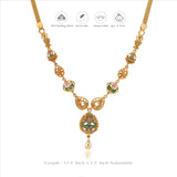 Mayura Vaibhav 925 Gold Polish Silver Necklace