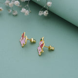 Unicorn 18K Gold Polish Silver Stud for Kids(8+ Yrs)