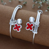 Eleghant Charm Adjustable 999 Silver Kid Bangle(0 - 6Yrs)