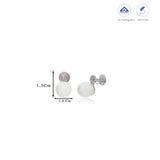 Pearl Shine 925 Silver Studs
