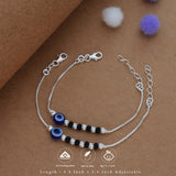 Tiny Protector Silver Kid Anklet (0 - 1Yrs)