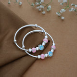 Adorable 999 Silver Kid Bangle(0 - 6Yrs)