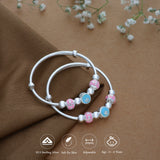 Adorable 999 Silver Kid Bangle(0 - 6Yrs)