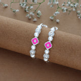 Pretty 999 Silver Kid Bangle(0 - 6Yrs)