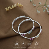 Charming 925 Silver Kid Bangle(0 - 6Yrs)