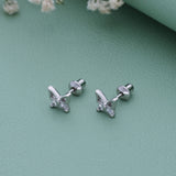 Lovely Butterfly Silver Stud(3+ Yrs)
