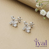 Cute Bow Silver Drops(5+ Yrs)
