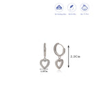 Lovebud 925 Silver Hoop (5+ Yrs)