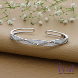 White Meadows Cute Silver Kada