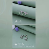 Aeroplane 925 Silver Stud for Kids & Teen(10+ Yrs)
