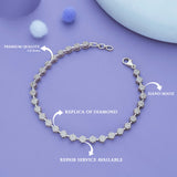Celestial Star 925 Silver Minimal Bracelet
