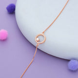 Halo Pearl 925 Silver Bracelet