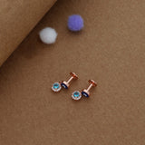 Eye Charm Dangles Women Silver Drops | 925 Hallmark | Occasional Wear