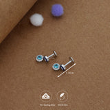 Eye Charm Dangles Women Silver Drops | 925 Hallmark | Occasional Wear