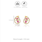 Blushing Bud 925 Silver Studs