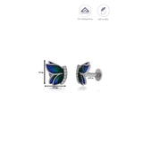 Cute Flutter 925 Silver Stud Earring