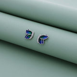 Cute Flutter 925 Silver Stud Earring