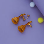 Lakshmi Gold Plated 925 Silver Jhumkas