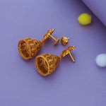 Padmavathi Silver Jhumkas