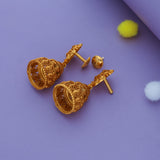 Padmavathi Silver Jhumkas