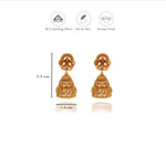Padmavathi Silver Jhumkas
