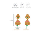Elegant Lakshmi 925 Silver Festive Jhumka