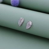 Elegant Crystal Leaf 925 Silver Stud for Kids & Teen(10+ Yrs)