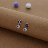 Eye Charm Dangles Women Silver Drops | 925 Hallmark | Occasional Wear