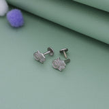 Hamsa Hand 925 Silver Stud for Kids & Teen(10+ Yrs)