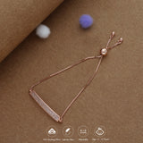 Blush Spark Kid Silver Bracelet ( 4-10 Yrs)  | 925 Hallmark | Adjustable | Occasional / Everyday Wear