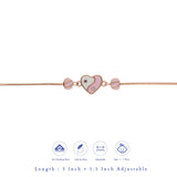 Rosy Promise Kid 925 Silver Bracelet(1-7 Yrs)