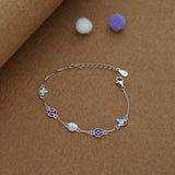 Little Love Loop Kid 925 Adjustable Silver Bracelet(1-7 Yrs)