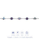 Little Love Loop Kid 925 Adjustable Silver Bracelet(1-7 Yrs)