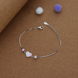 Rosy Promise Kid 925 Silver Bracelet(1-7 Yrs)