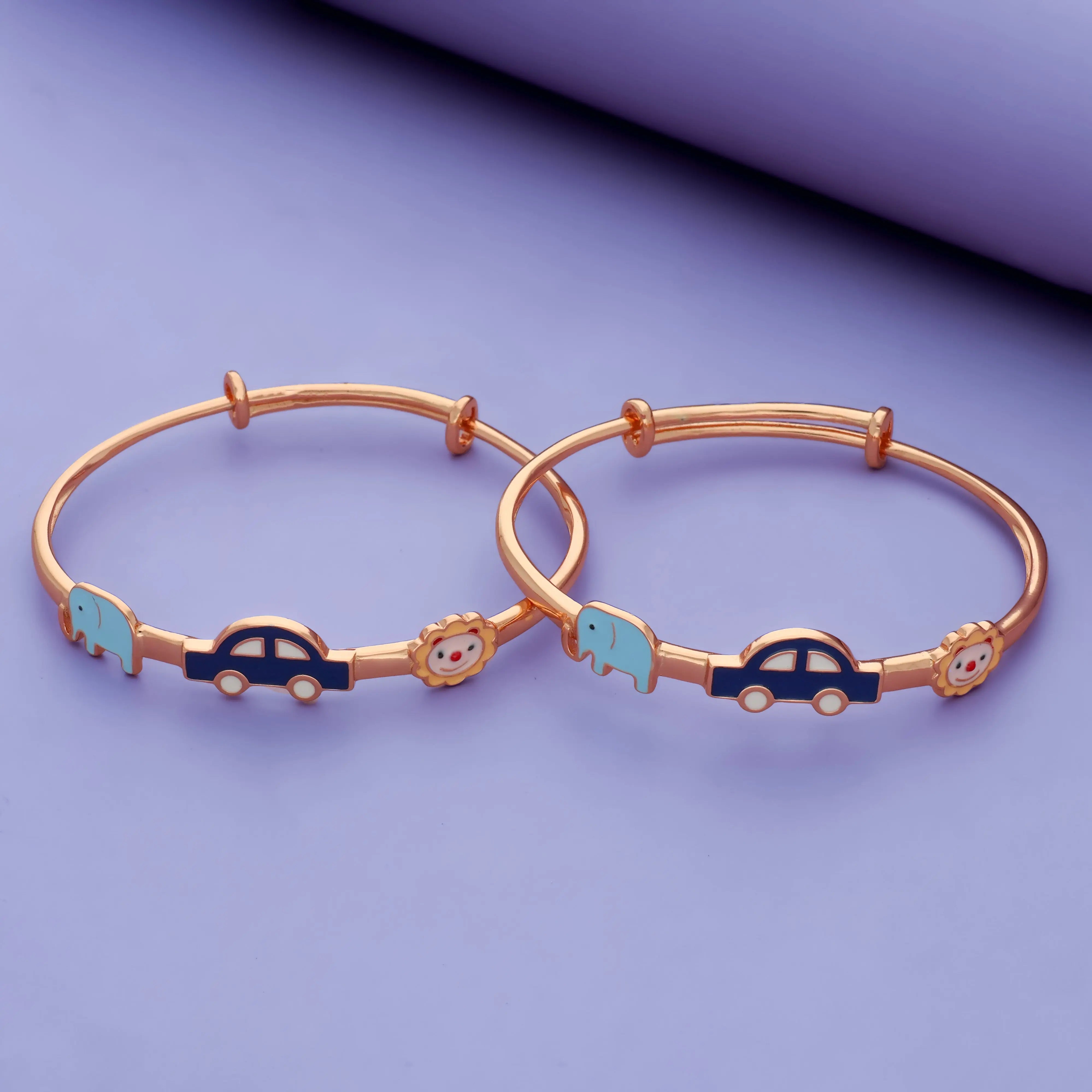 Sunshine Cruiser 925 Silver Bangles for Babies