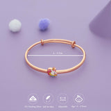 Little Rosy Unicorn 925 Silver Kid Bangles (0-5 Yrs)