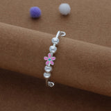Marigold Kid Silver Bangles (0-3 Yrs) | 999 | Adjustable Daily Wear Baby Kada