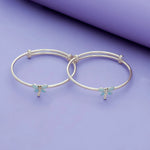 925 Silver Enchanted Butterfly Kids Bangle