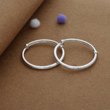 Everyday Silver Kid Bangles (0-6 Yrs) | 999 Hallmark | Adjustable | Everyday Wear