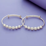 Dewdrops 925 Sterling Silver Baby Bangle Set