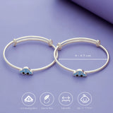 Little Roadster 925 Sterling Silver Kids Bangle