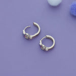 Cotton Bunny  Silver Kid Earring (3+ Yrs)