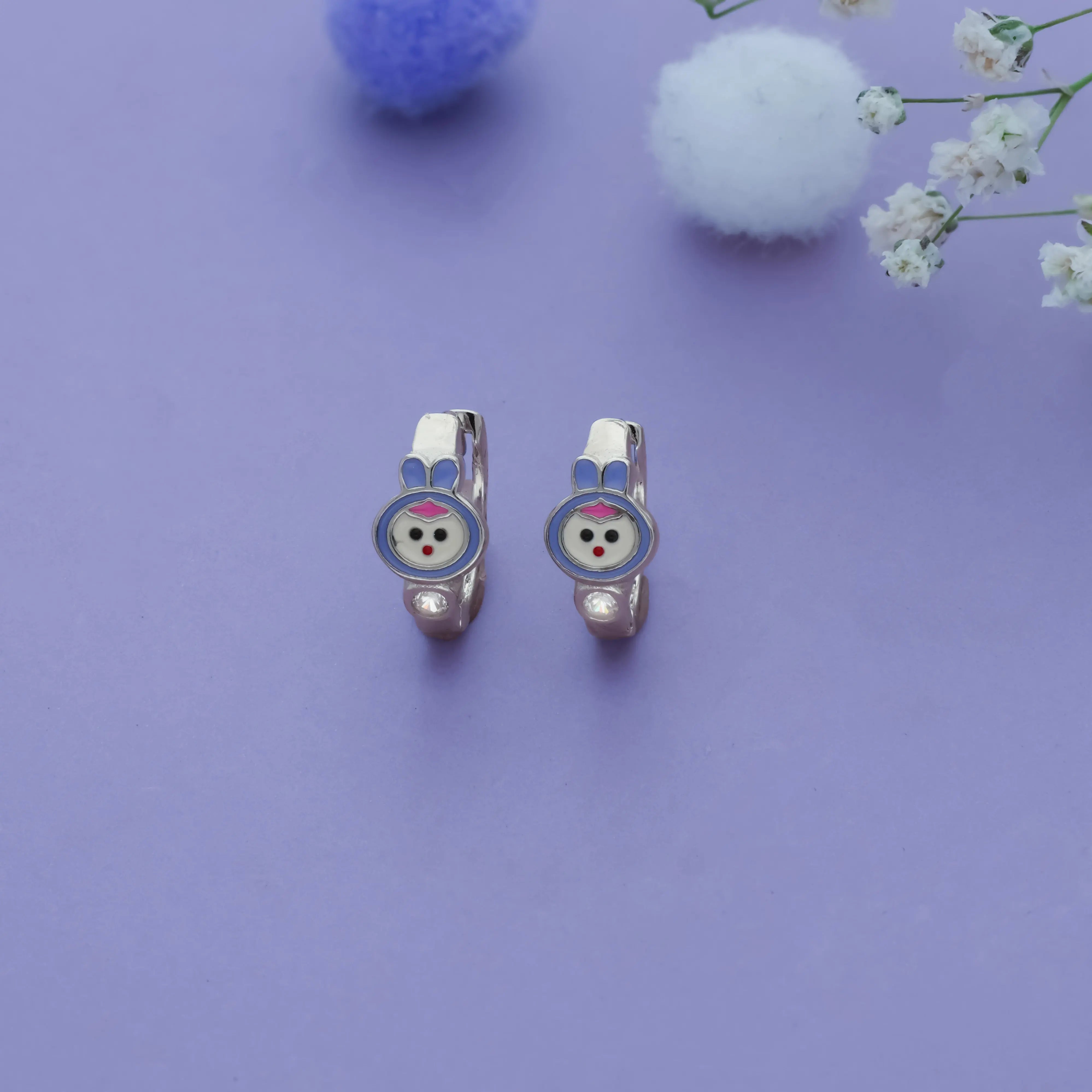  925 Silver Kid Earring 