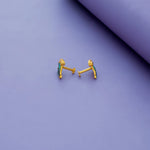 925 Silver Ocean Wing Kids Studs