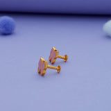 Violet Butterfly 925 Sterling Silver Kids Stud (3+ Yrs)