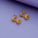 925 Silver Kids Geometric Jhumka Earrings (8+ Yrs)