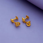 925 Silver Paisley Leaf Traditional Jhumkas for Kids (8+ Yrs)
