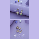 Prakriti 925 Silver Traditional Kid Earring